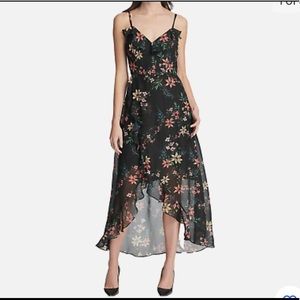 NWT Kensie floral high low dress